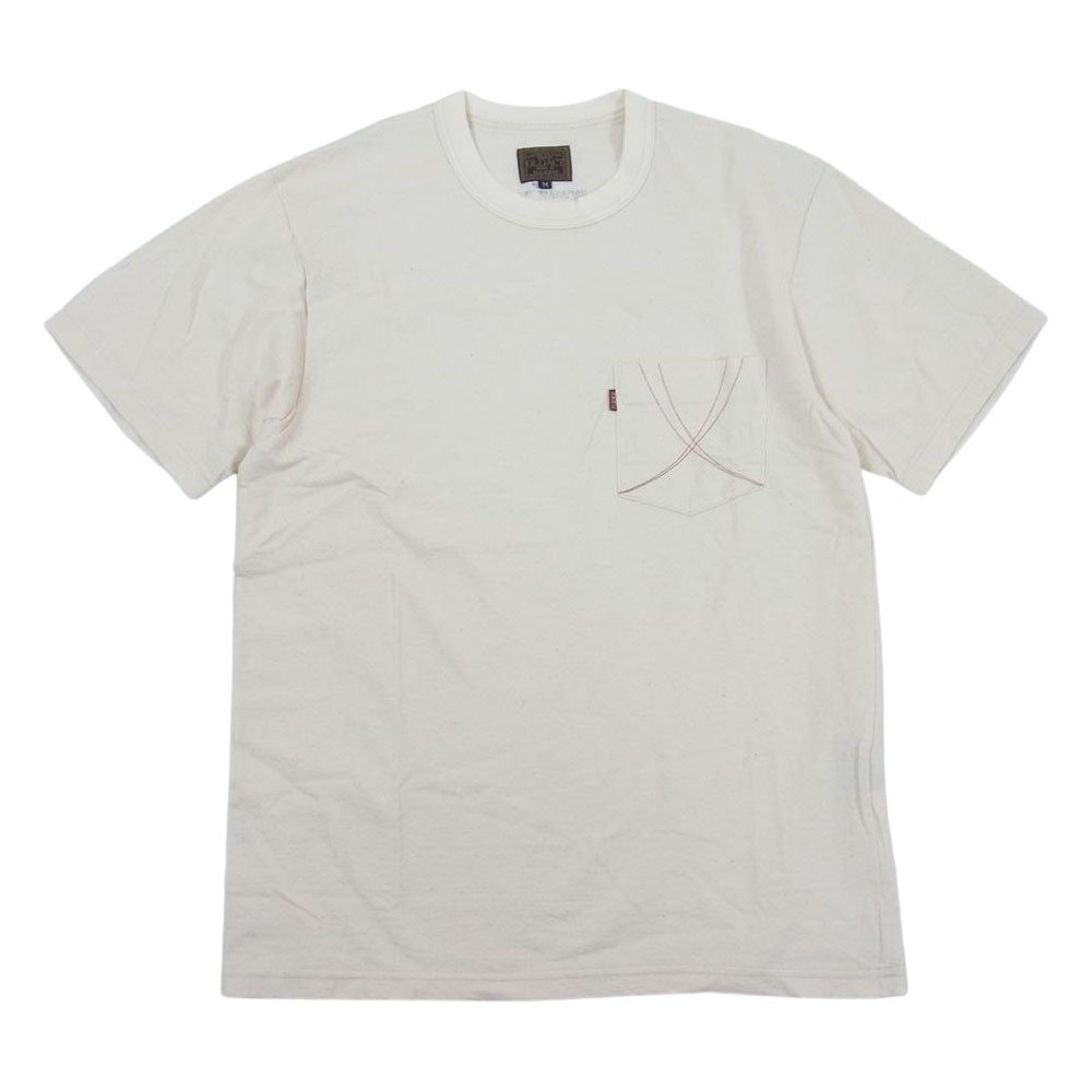 デラックスウエア NMT-001 なまはげジーンズ ONIGAMI T-SHIRT 半袖 Tシャツ ナチュラル M【美品】【中古】