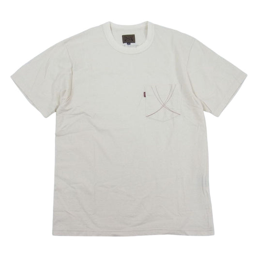 デラックスウエア NMT-001 なまはげジーンズ ONIGAMI T-SHIRT 半袖 Tシャツ ナチュラル M【美品】【中古】