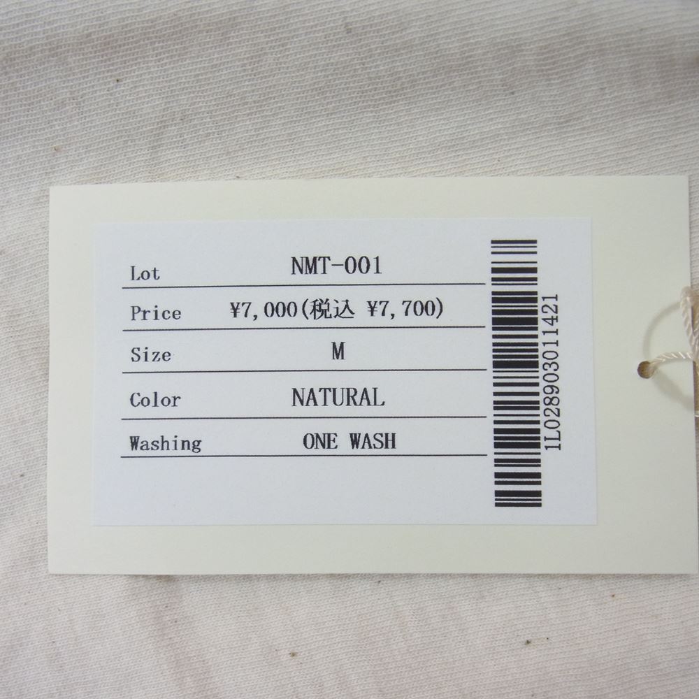 デラックスウエア NMT-001 なまはげジーンズ ONIGAMI T-SHIRT 半袖 Tシャツ ナチュラル M【美品】【中古】