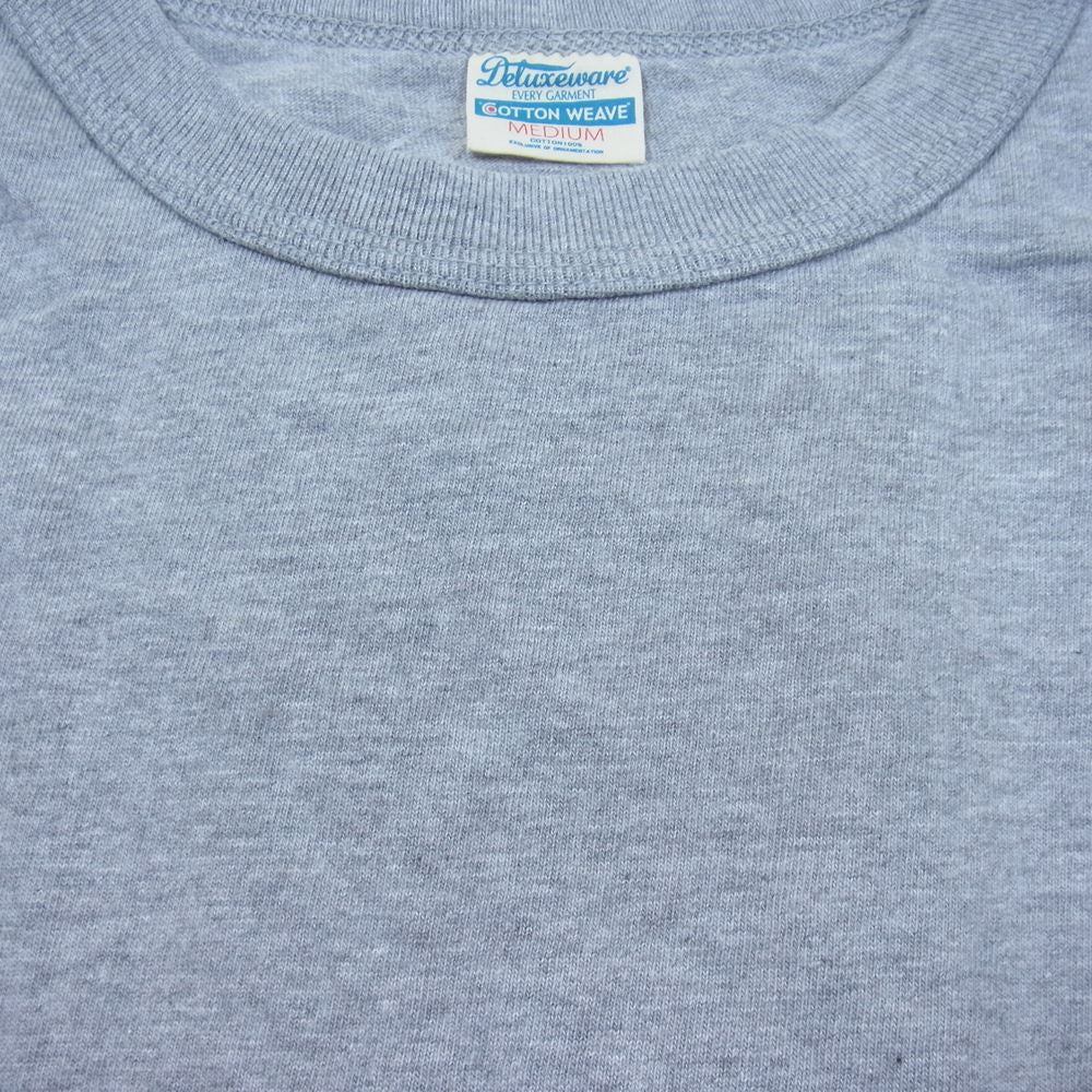 デラックスウエア MTG-PB MIDDLEWEIGHT ミドルウェイト 半袖 Ｔシャツ グレー系 M【美品】【中古】