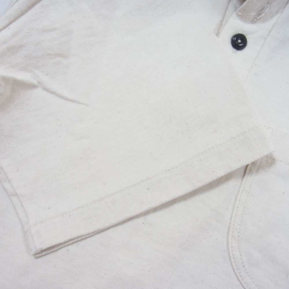 デラックスウエア SC20T DALEE'S ダリーズ クラシックカラー 半袖 ポロ シャツ ナチュラル 39【美品】【中古】