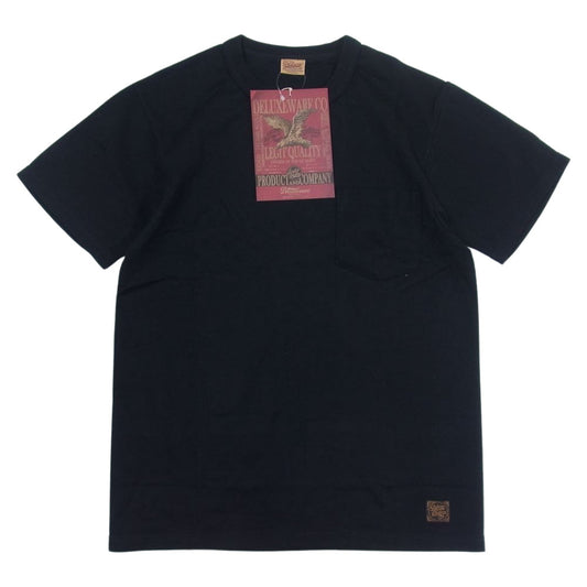 デラックスウエア BSPーPK2 Pocket T-shirt 別注 半袖 ポケット Tシャツ ブラック系 M【美品】【中古】