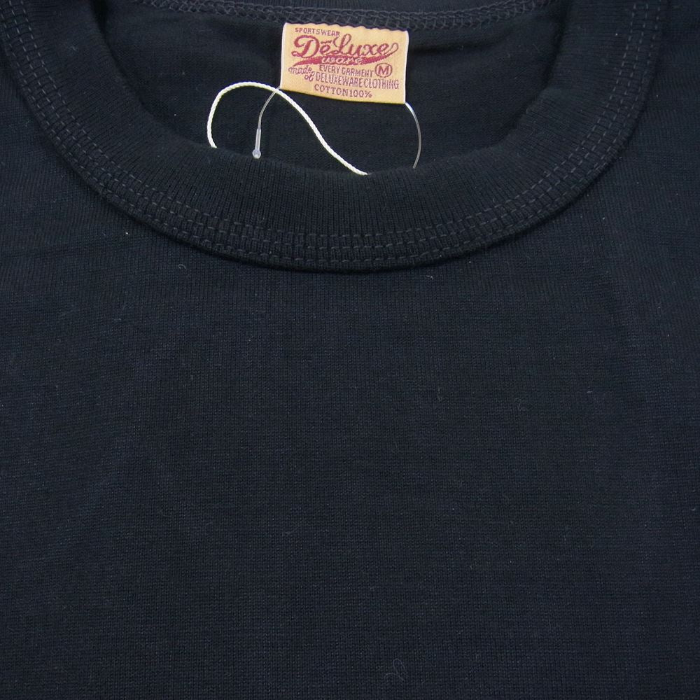 デラックスウエア BSPーPK2 Pocket T-shirt 別注 半袖 ポケット Tシャツ ブラック系 M【美品】【中古】