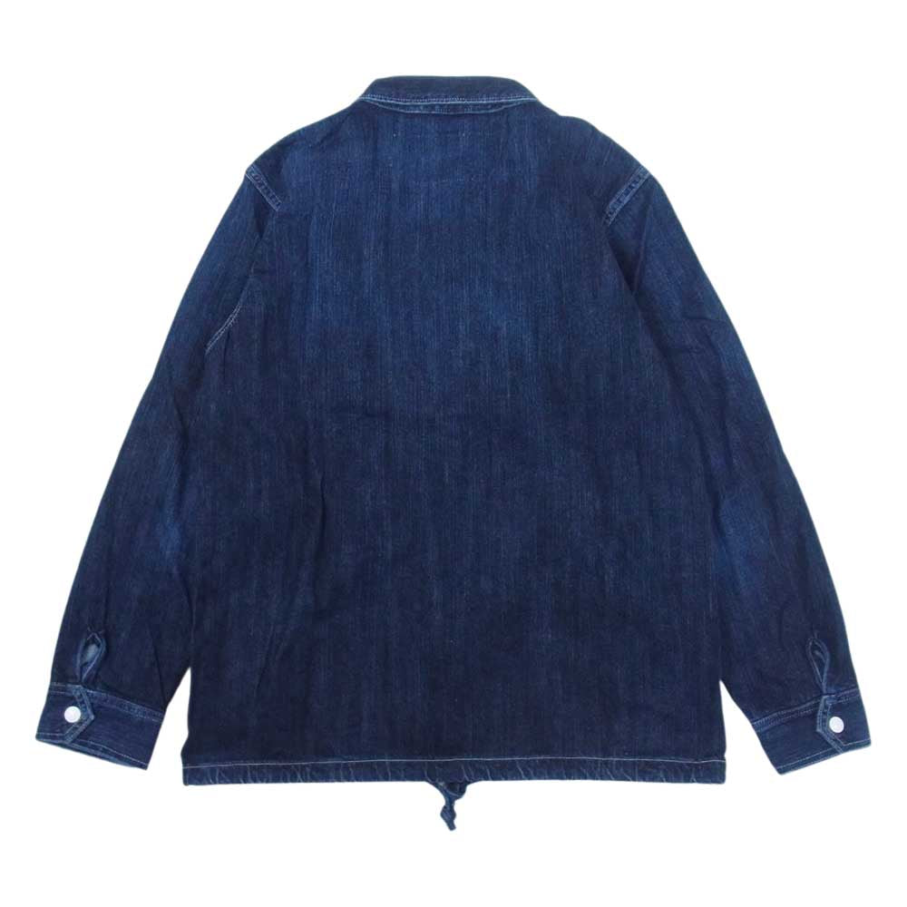 THE FLAT HEAD ザフラットヘッド FN-OJ-DC101 デニム コーチ ジャケット インディゴ インディゴブルー系 38【美品】【中古】