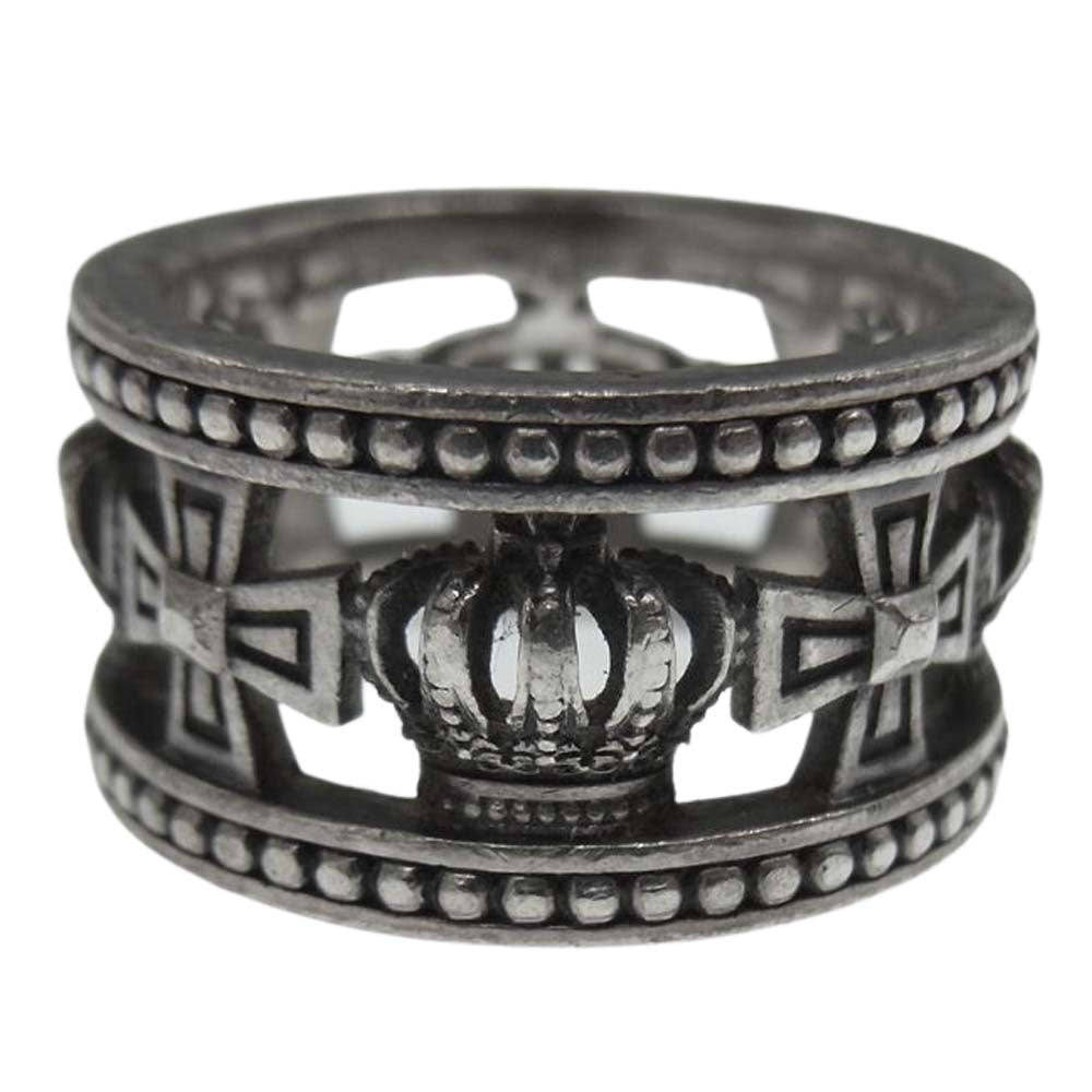 Justin Davis ジャスティンデイビス SRJ175 MEDIEVAL WEDDING BAND リング シルバー系 11号【中古】