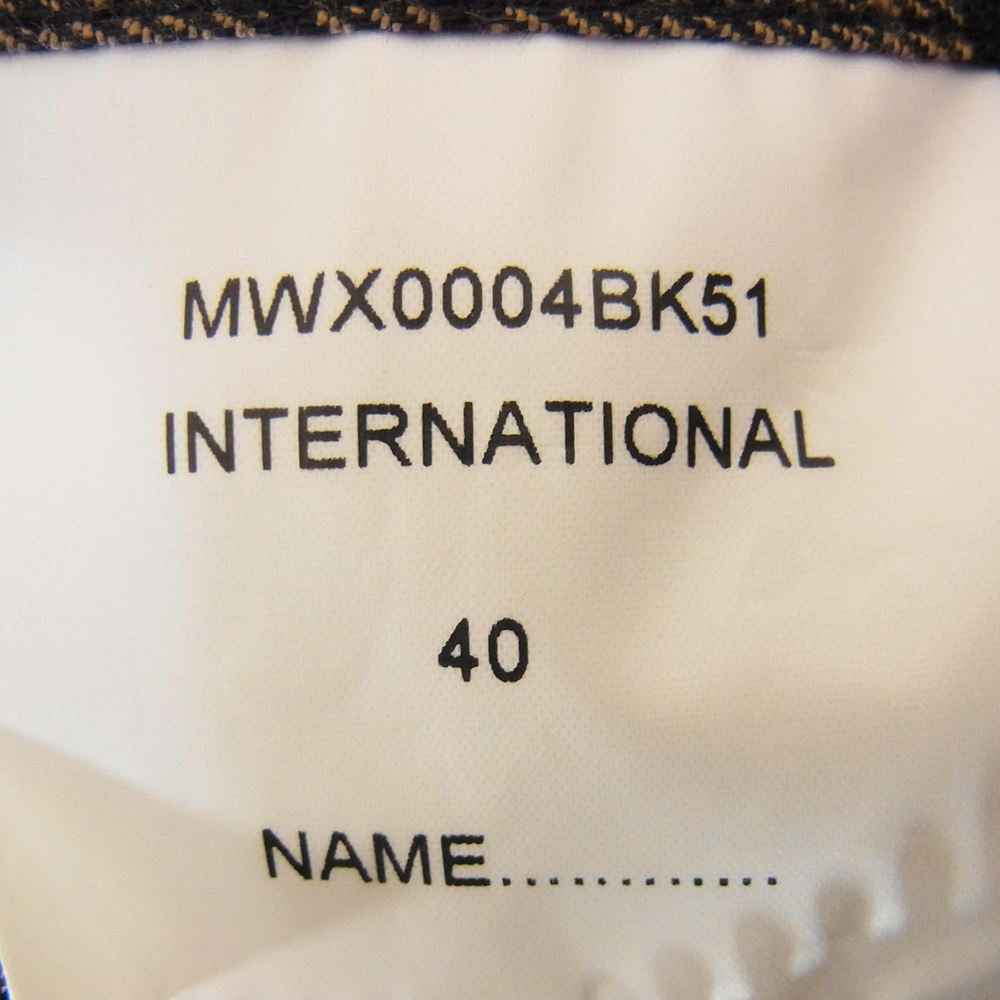Barbour バブアー MWX0004BK51 INTERNATIONAL ORIGINAL WAX JACKET インターナショナル オリジナル オイルド ワックス ジャケット ブラック系 40【中古】
