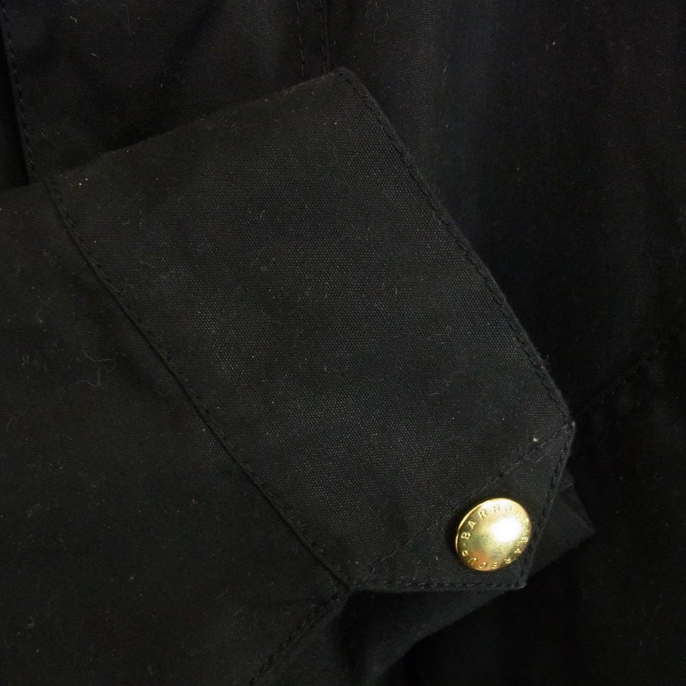 Barbour バブアー MWX0004BK51 INTERNATIONAL ORIGINAL WAX JACKET インターナショナル オリジナル オイルド ワックス ジャケット ブラック系 40【中古】