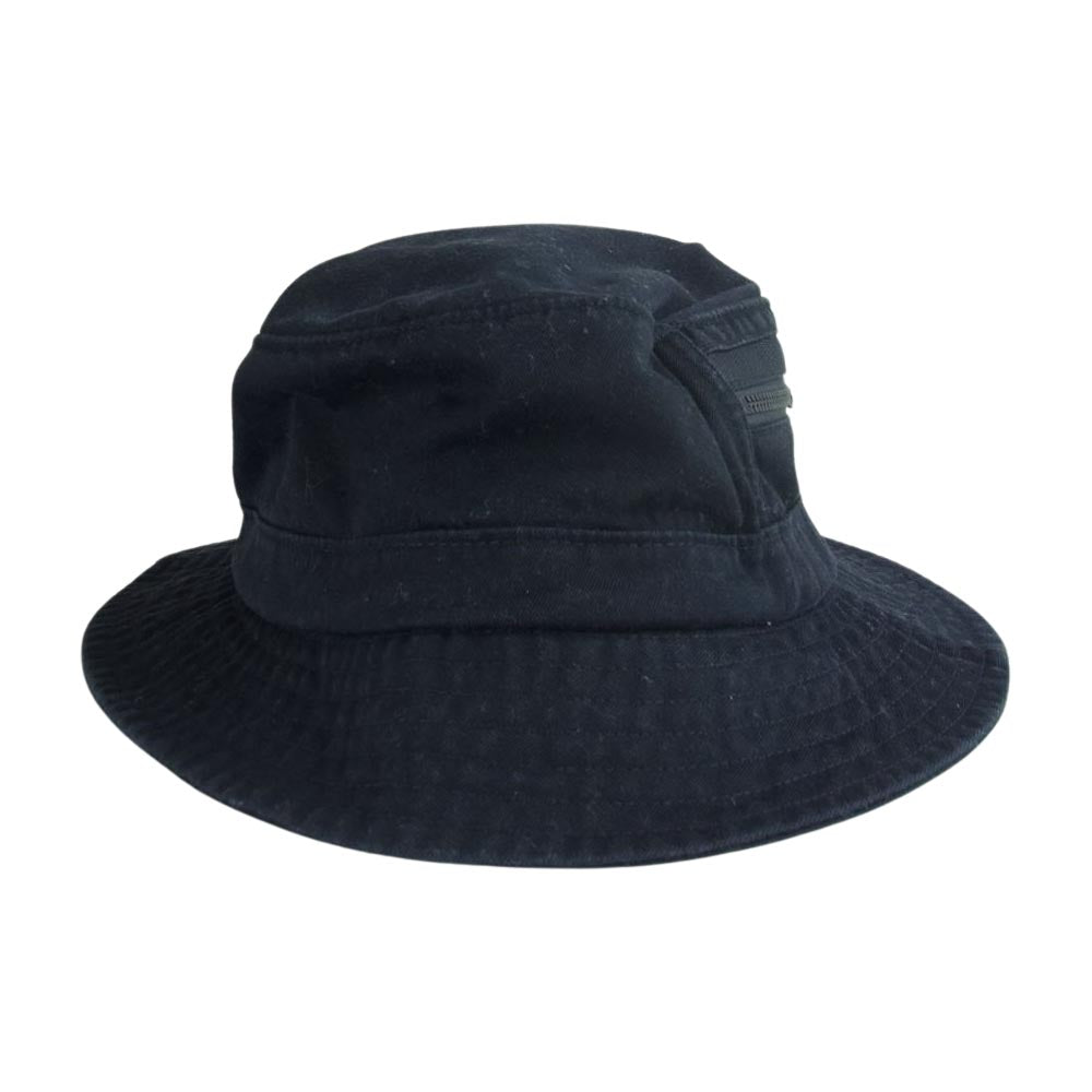 Supreme シュプリーム  22SS  Zip Pocket Crusher ジップ ポケット ハット  ブラック系 M/L【中古】