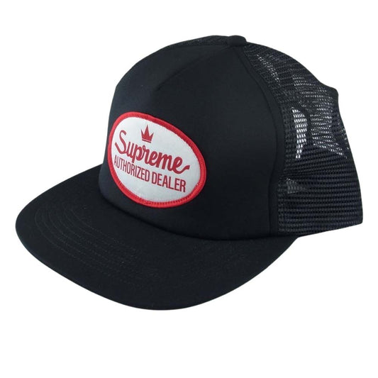 Supreme シュプリーム 21AW  Authorized Mesh Cap Back 5-Panel オーソライズド 5パネル メッシュ キャップ  ブラック系【新古品】【未使用】【中古】