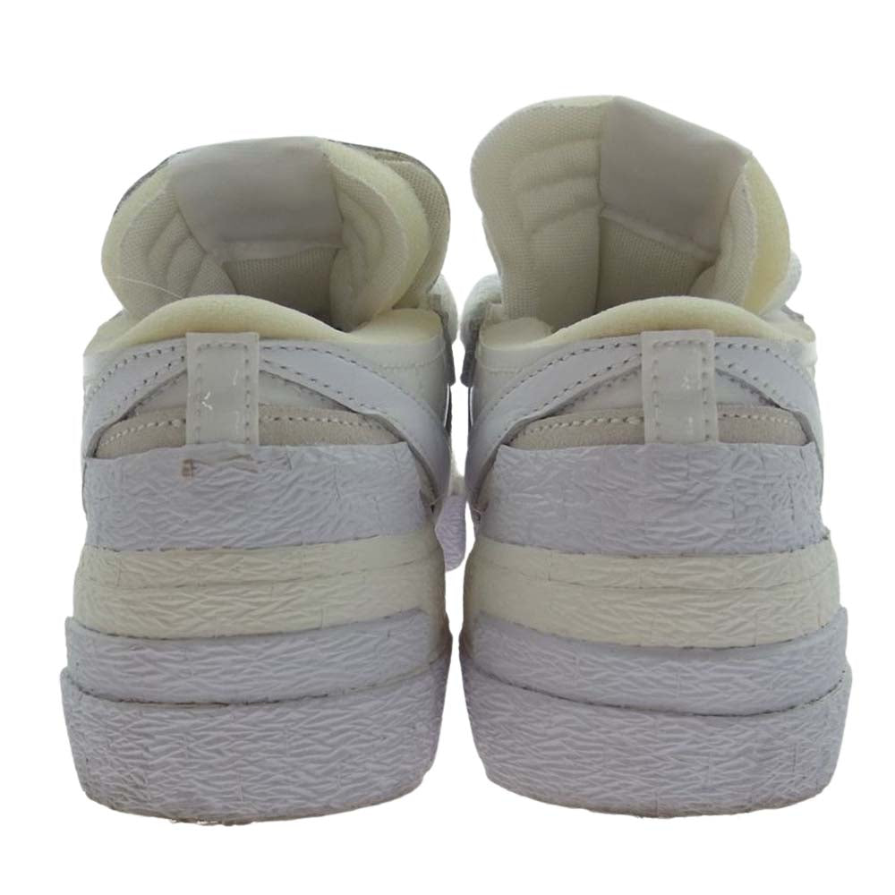 NIKE ナイキ DM6443-100 sacai サカイ Blazer Low ブレーザー ロー White Patent ホワイト パテント スニーカー ホワイト系 23.5cm【中古】