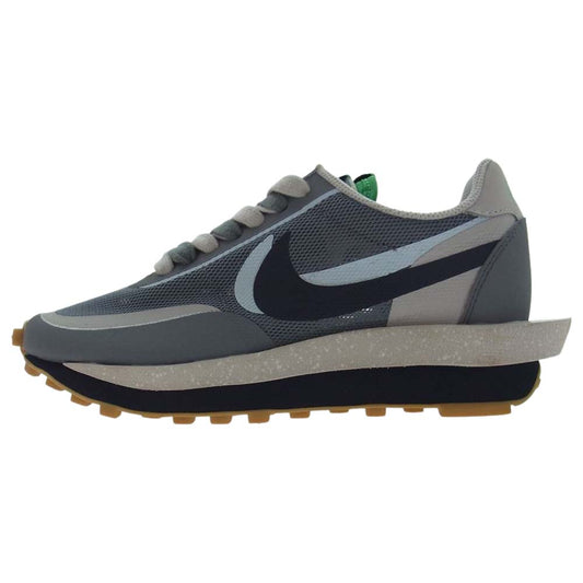 NIKE ナイキ DH3114-001 CLOT クロット Sacai サカイ  LD Waffle エルディーワッフル Grey Obsidian Cool Grey グレー オブシディアン クール グレー スニーカー グレー系 23.5cm【中古】