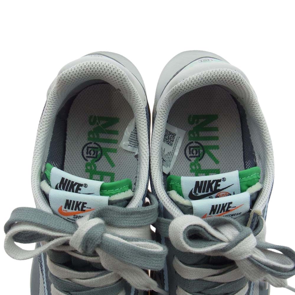 NIKE ナイキ DH3114-001 CLOT クロット Sacai サカイ  LD Waffle エルディーワッフル Grey Obsidian Cool Grey グレー オブシディアン クール グレー スニーカー グレー系 23.5cm【中古】
