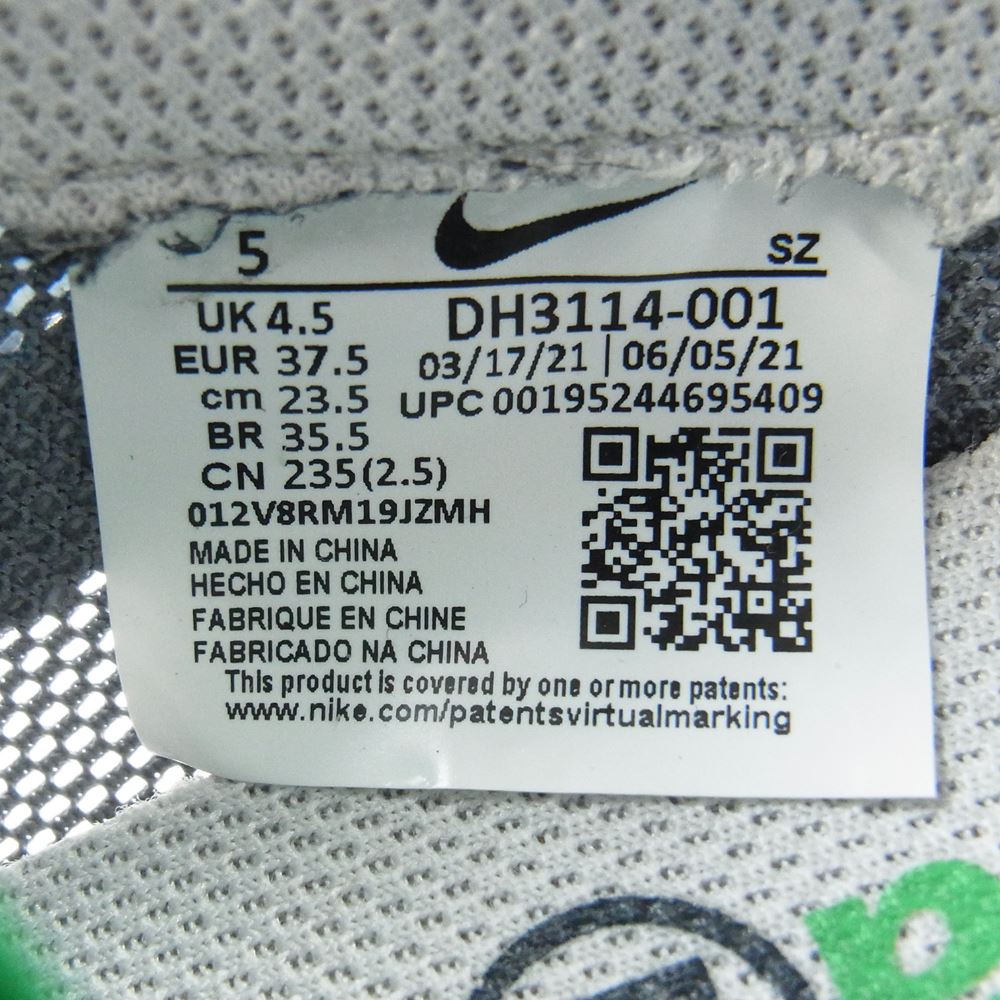 NIKE ナイキ DH3114-001 CLOT クロット Sacai サカイ  LD Waffle エルディーワッフル Grey Obsidian Cool Grey グレー オブシディアン クール グレー スニーカー グレー系 23.5cm【中古】
