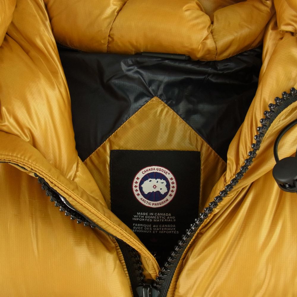 CANADA GOOSE カナダグース 2252M Crofton Puffer クロフトン パファー ダウン ジャケット イエロー系 M【中古】