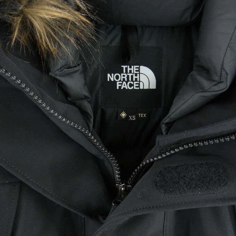 THE NORTH FACE ノースフェイス  ND92032 ANTARCTICA PARKA アンタークティカ パーカ ダウン ジャケット ブラック系 XS【中古】