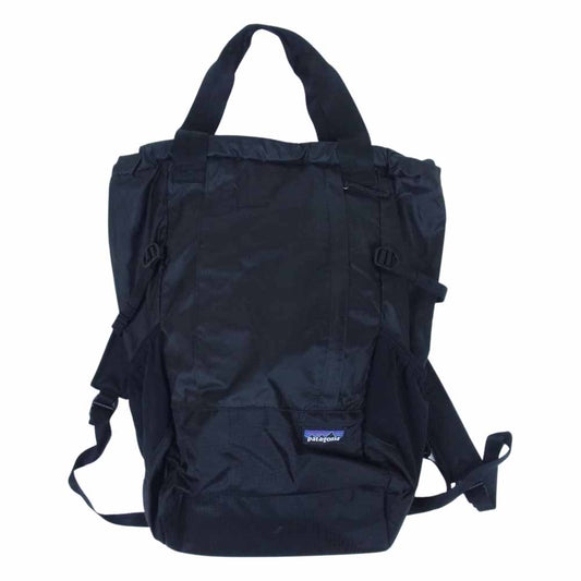 patagonia パタゴニア 48808 Light Weight Travel Tote Bag ライトウェイトトラベル バックパック ブラック系 ALL【中古】