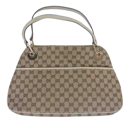 GUCCI グッチ 121023 GGキャンバス トートバッグ ブラウン系【中古】