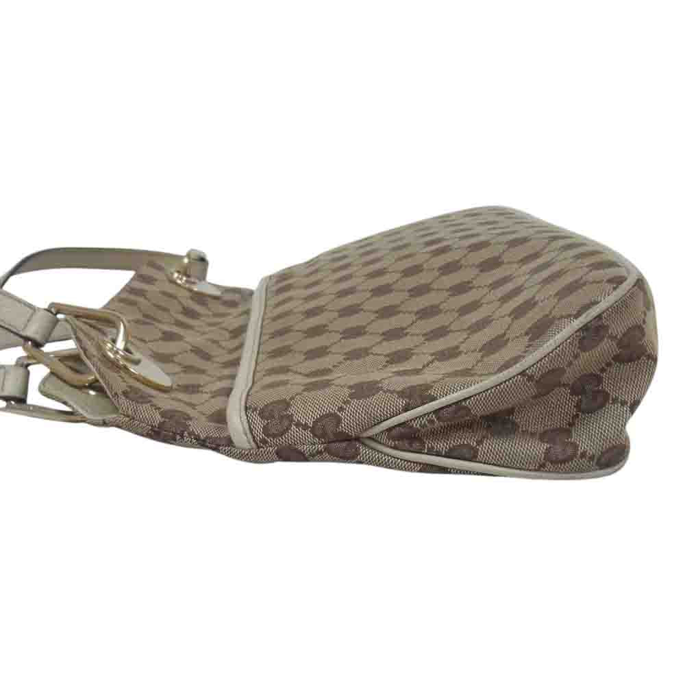 GUCCI グッチ 121023 GGキャンバス トートバッグ ブラウン系【中古】