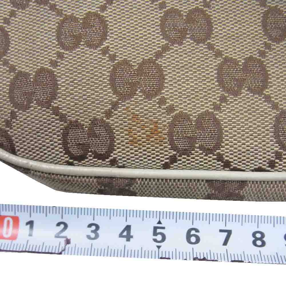 GUCCI グッチ 121023 GGキャンバス トートバッグ ブラウン系【中古】