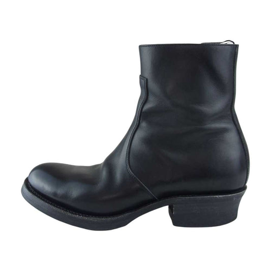 ROLLING DUB TRIO ローリングダブトリオ GLEANERS ZIP BOX CALF サイドジップ ボックス カーフレザー ブーツ ブラック系 8【中古】