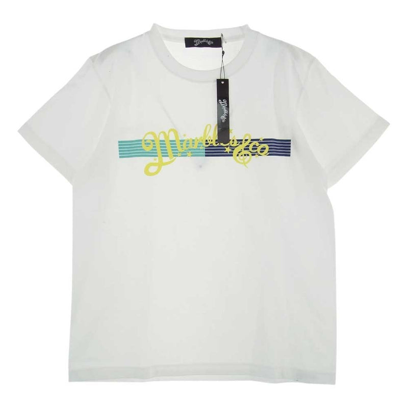MARBLES マーブルズ MCS-S20SP08 SEPARATE BOX TEE 半袖 Tシャツ ホワイト系 M【中古】