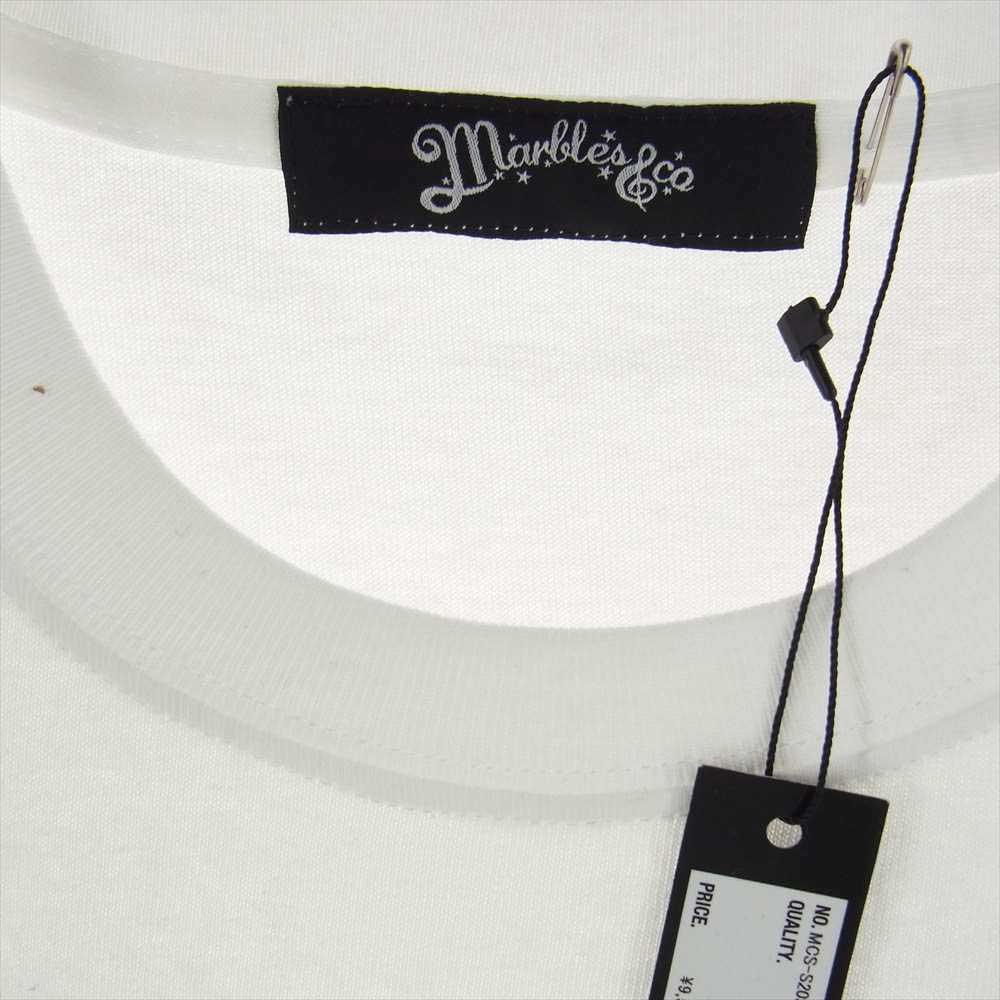 MARBLES マーブルズ MCS-S20SP08 SEPARATE BOX TEE 半袖 Tシャツ ホワイト系 M【中古】