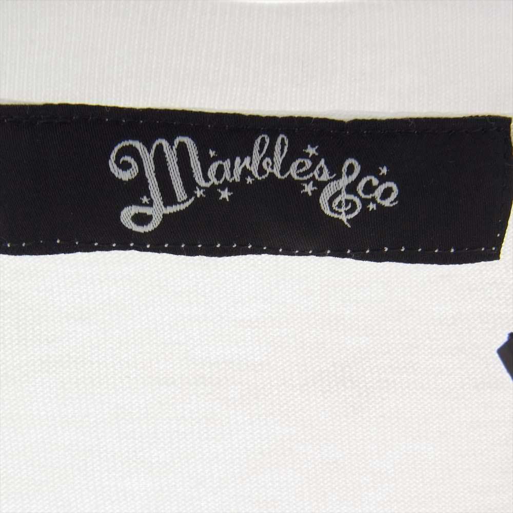 MARBLES マーブルズ MCS-S20SP08 SEPARATE BOX TEE 半袖 Tシャツ ホワイト系 M【中古】