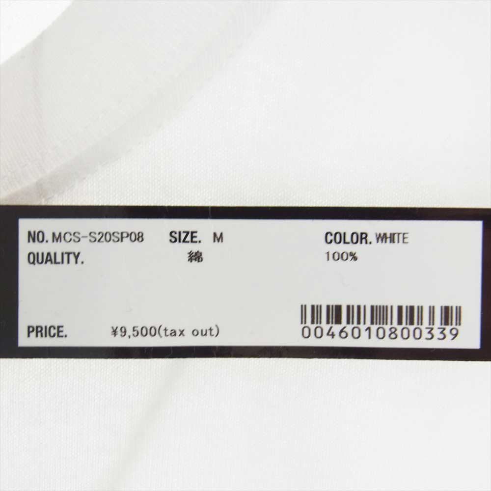 MARBLES マーブルズ MCS-S20SP08 SEPARATE BOX TEE 半袖 Tシャツ ホワイト系 M【中古】
