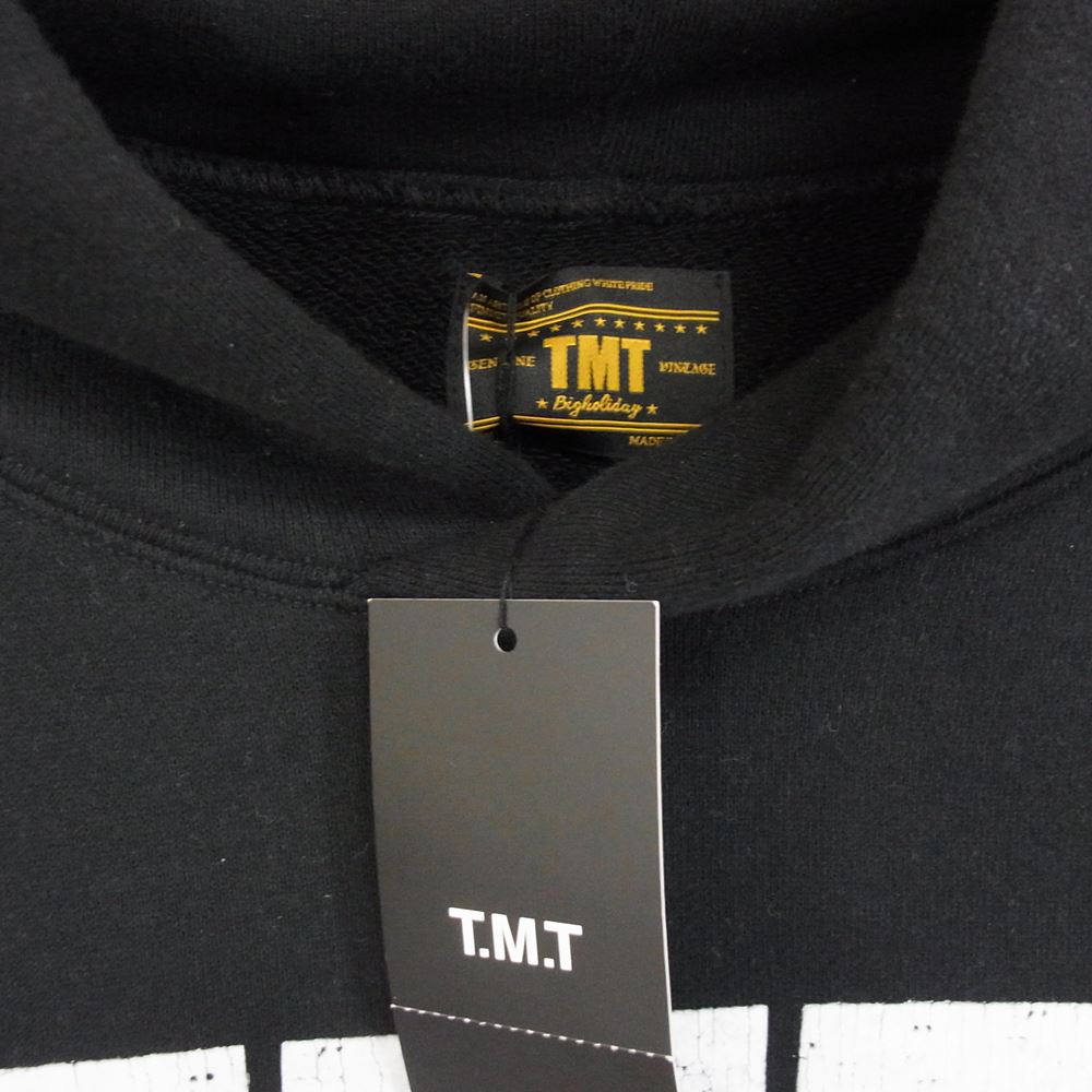 TMT ティーエムティー TSW-S23SP01 x INCENSE FRENCH TERRY HOODIE TMT YOURS BIG3 スウェット パーカー ブラック系 M【美品】【中古】