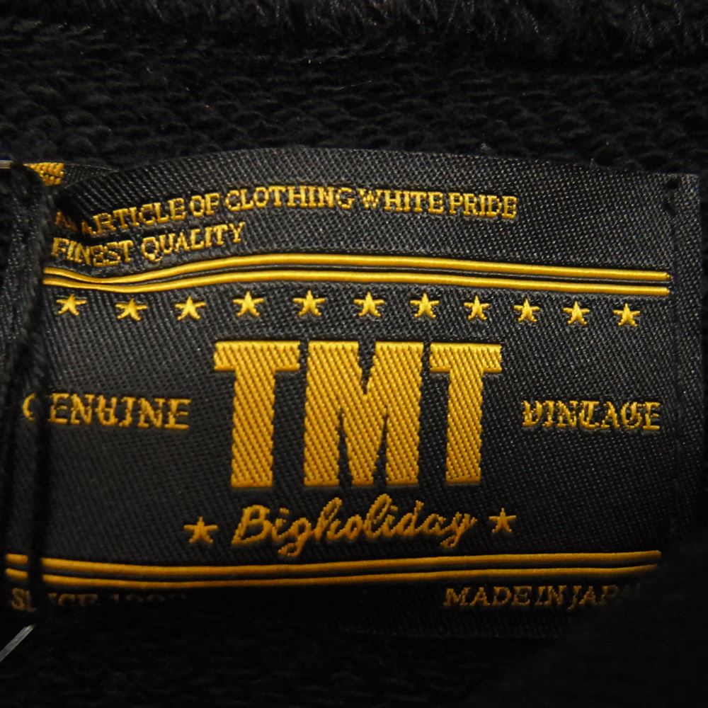 TMT ティーエムティー TSW-S23SP01 x INCENSE FRENCH TERRY HOODIE TMT YOURS BIG3 スウェット パーカー ブラック系 M【美品】【中古】