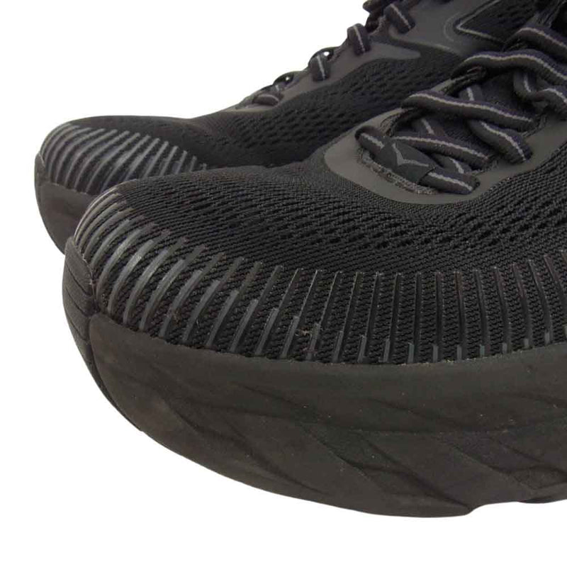 HOKA ONE ONE ホカ オネオネ 1110518 BONDAI 7 ボンダイ ７ スニーカー ブラック系 27cm【中古】