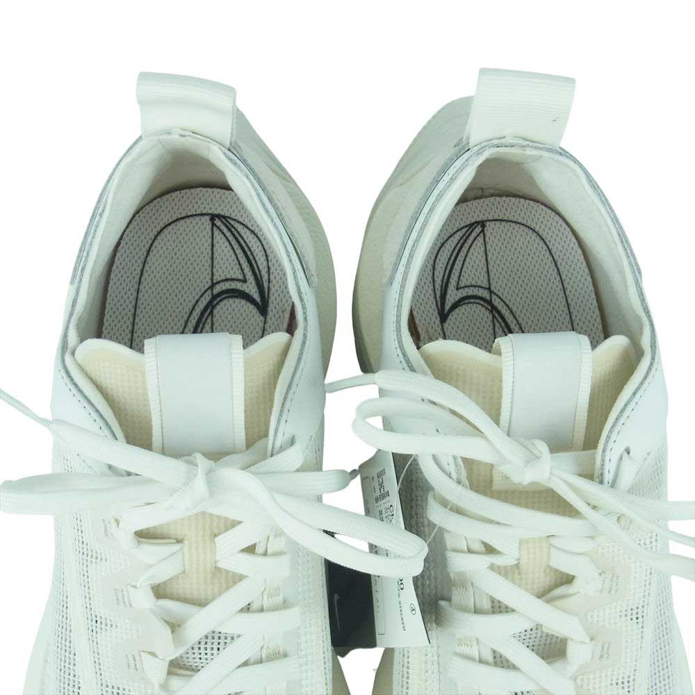 NIKE ナイキ CI0804-100 ZOOM DOUBLE STACKED ズーム ダブル スタックド スニーカー ホワイト系 27cm【極上美品】【中古】