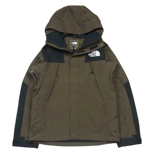 THE NORTH FACE ノースフェイス NP61800 GORE-TEX ゴアテックス Mountain Jacket マウンテン ジャケット ブラウン系 ブラック系 M【中古】