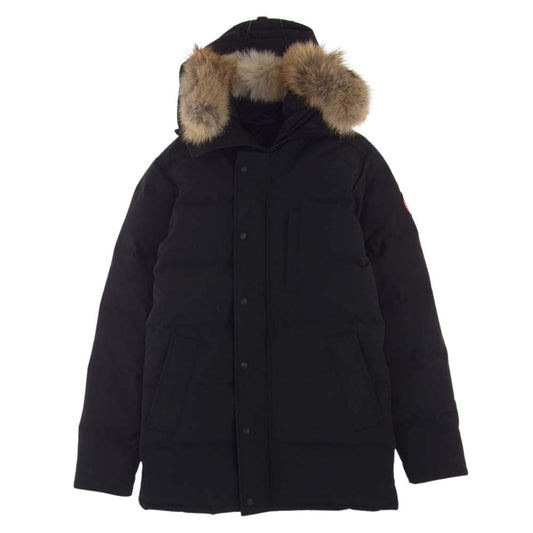 CANADA GOOSE カナダグース 3805M CARSON PARKA カーソン パーカー ダウン ジャケット コート ブラック系 XS【中古】
