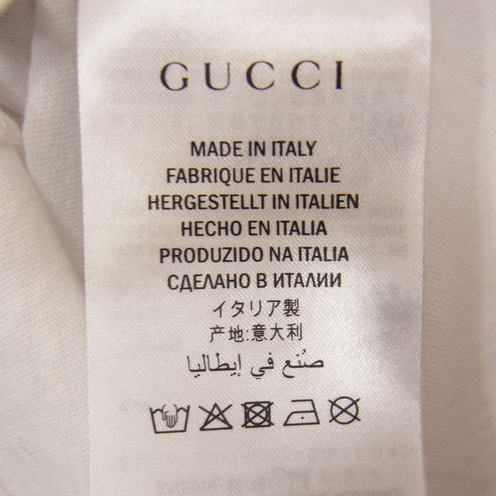 GUCCI グッチ 440103-x3f05 ウォッシュド オーバーサイズ 半袖 Tシャツ