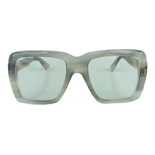 GUCCI グッチ c0uc203530 スクエア サングラス イタリア製 グレー系 53□21-145【中古】