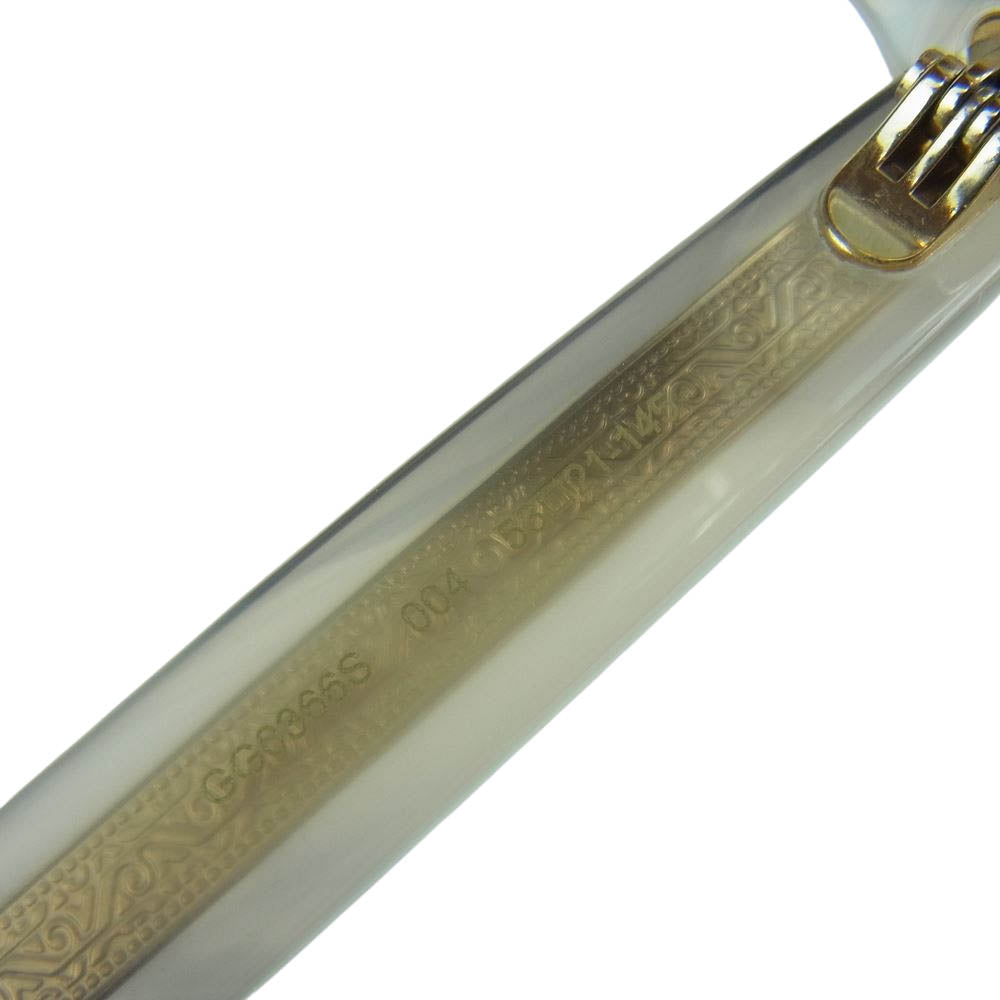 GUCCI グッチ c0uc203530 スクエア サングラス イタリア製 グレー系 53□21-145【中古】