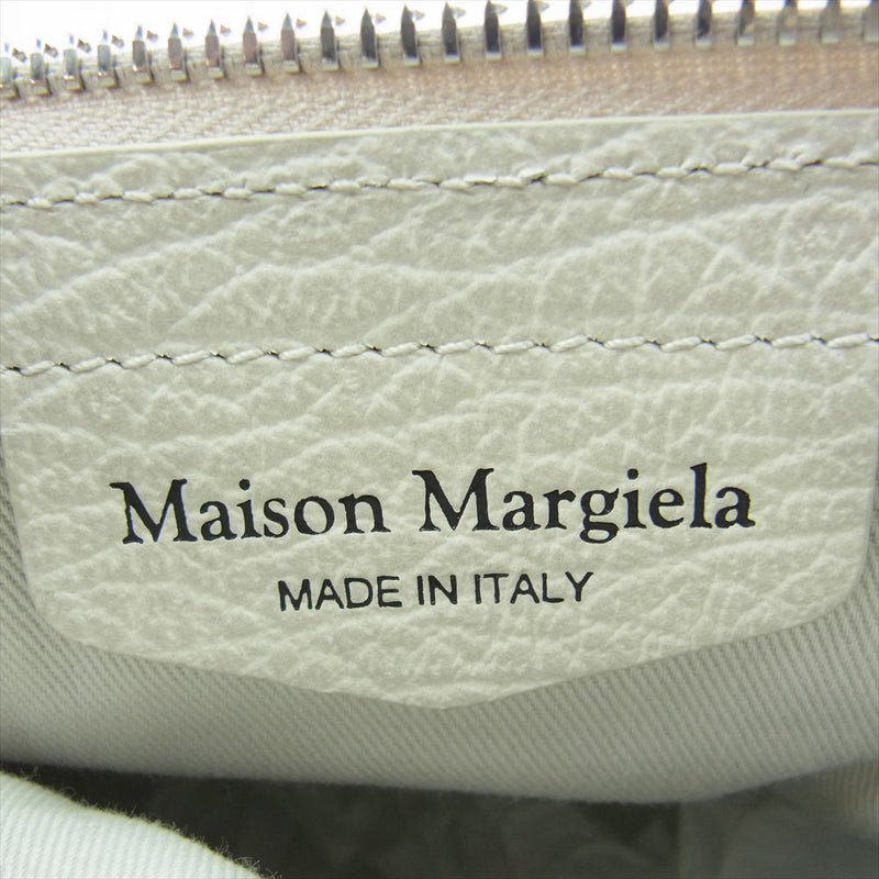 メゾン マルジェラ MAISON MARGIELA 5AC ミニバッグ ショルダーバッグ レザー/キャンバス ブラック S56WG0082 ナンバリングラベル