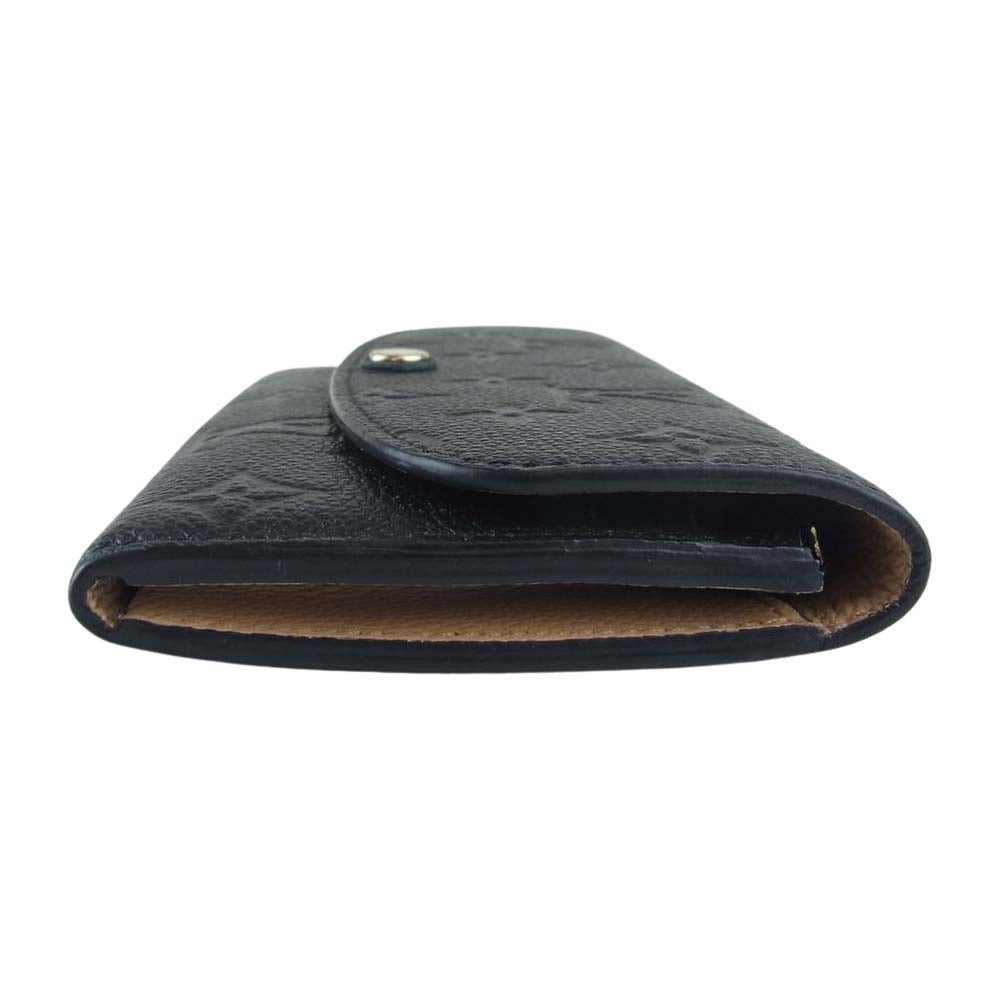 LOUIS VUITTON ルイ・ヴィトン M62369 モノグラム アンプラント ポルトフォイユ・エミリー ノワール 財布 ブラック系【中古】