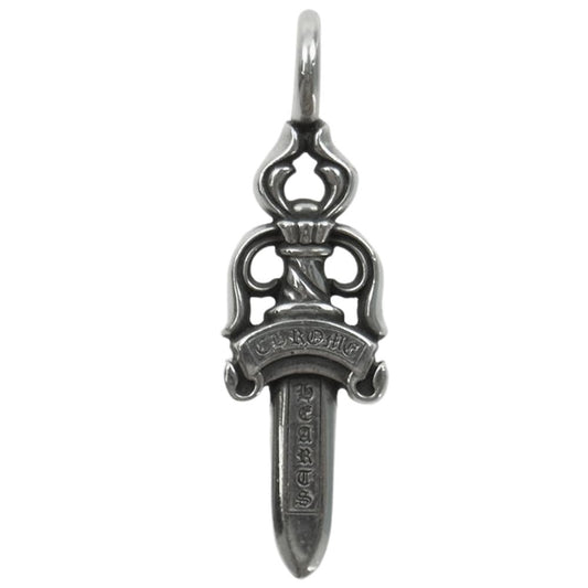 CHROME HEARTS クロムハーツ（原本無） DOUBLE DAGGER ダブルダガー トップ シルバー系【中古】