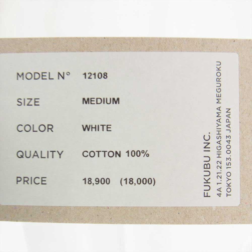 YAECA ヤエカ 12108 COMFORT SHIRT STANDARD コンフォート シャツ 長袖 ホワイト系 M【中古】