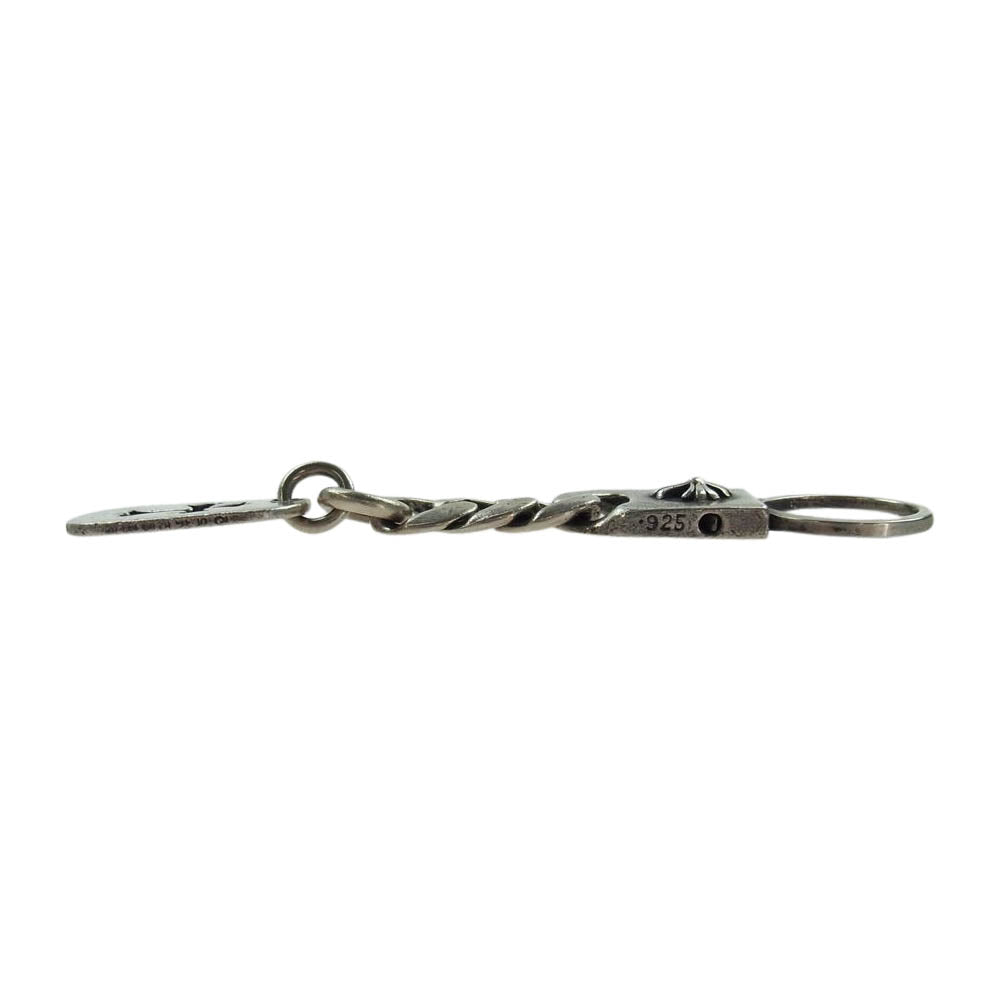 CHROME HEARTS クロムハーツ（原本無） カットアウトクロス ドッグタグ キーチェーン キーリング シルバー系【中古】
