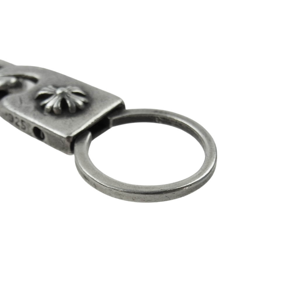 CHROME HEARTS クロムハーツ（原本無） カットアウトクロス ドッグタグ キーチェーン キーリング シルバー系【中古】