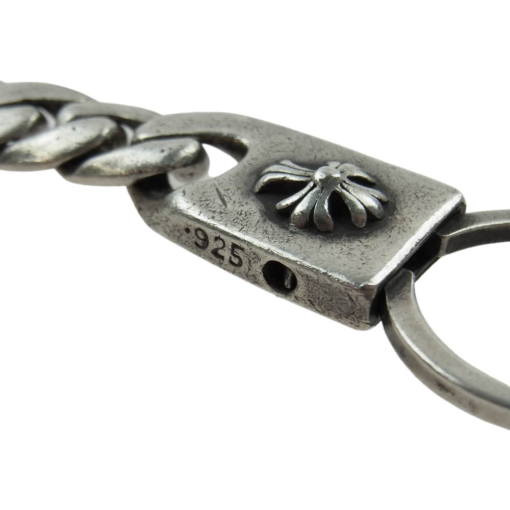 CHROME HEARTS クロムハーツ（原本無） カットアウトクロス ドッグタグ キーチェーン キーリング シルバー系【中古】