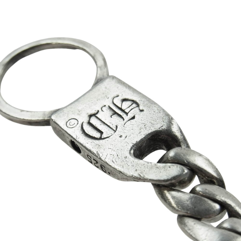 CHROME HEARTS クロムハーツ（原本無） カットアウトクロス ドッグタグ キーチェーン キーリング シルバー系【中古】