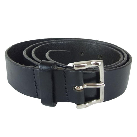 DSQUARED2 ディースクエアード Simple Man Belt レザー ベルト ブラック系【中古】