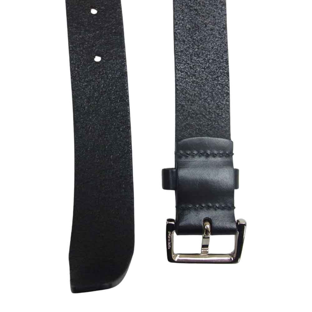 DSQUARED2 ディースクエアード Simple Man Belt レザー ベルト ブラック系【中古】