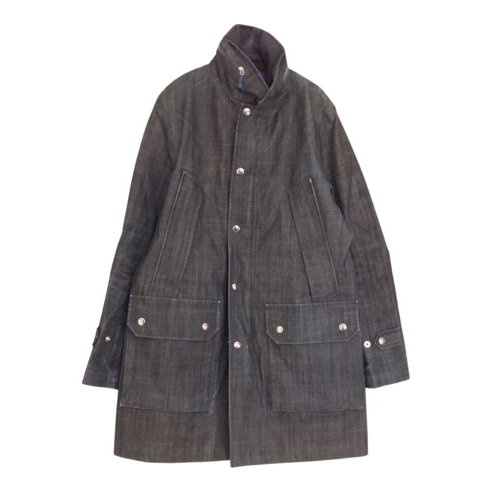 THE NORTH FACE ノースフェイス NP2356N PURPLE LABEL CHAMBRAY GORE-TEX MOUNTAIN COAT パープルレーベル シャンブレー ゴアテックス マウンテン コート グレー系 S【中古】