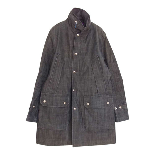 THE NORTH FACE ノースフェイス NP2356N PURPLE LABEL CHAMBRAY GORE-TEX MOUNTAIN COAT パープルレーベル シャンブレー ゴアテックス マウンテン コート グレー系 S【中古】