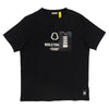 MONCLER モンクレール × FRAGMENT MAGLIA T-SHIRT フラグメント 半袖 Tシャツ  ブラック系 L【中古】